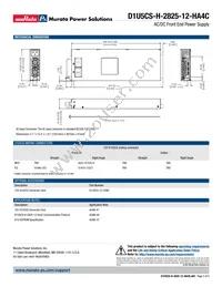 D1U5CS-H-2825-12-HA4C Datasheet Page 5