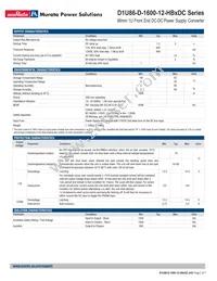 D1U86-D-1600-12-HB4DC Datasheet Page 2