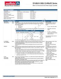 D1U86-D-1600-12-HB4DC Datasheet Page 3