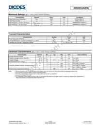 D20V0S1U2LP20-7 Datasheet Page 2