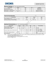 D22V0H1U2LP1610-7 Datasheet Page 2