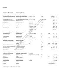 D255N06BXPSA1 Datasheet Page 2