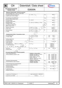 D2650N24TVFXPSA1 Datasheet Cover