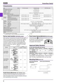 D2D-3103 Datasheet Page 2