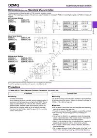 D2MQ-1L-105-TL Datasheet Page 3