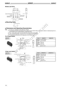 D2SW-P2L3B Datasheet Page 4