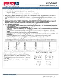 D2U5T-54-CONC Datasheet Page 3