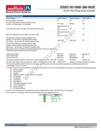 D2U5T-H3-5000-380-HU3C Datasheet Page 5