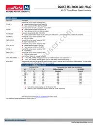 D2U5T-H3-5000-380-HU3C Datasheet Page 6