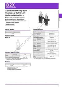 D2X-C Datasheet Cover