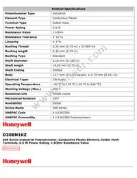 D308N1KZ Datasheet Page 2