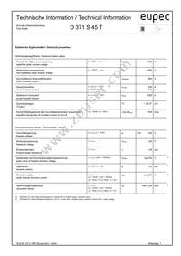 D371S45TXPSA1 Datasheet Cover