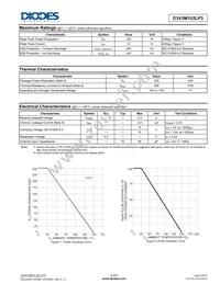 D3V3M1U2LP3-7 Datasheet Page 2