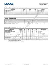 D3V3Q1B2LP3-7 Datasheet Page 2