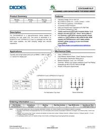 D3V3XA4B10LP-7 Datasheet Cover