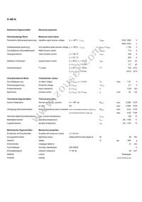 D400N20BXPSA1 Datasheet Page 2