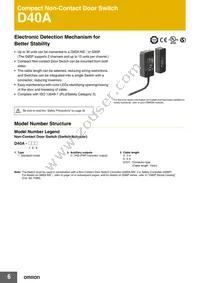 D40A-1C015-F Datasheet Page 6