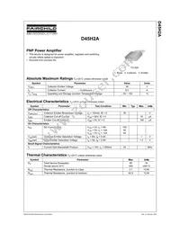 D45H2A Datasheet Page 2