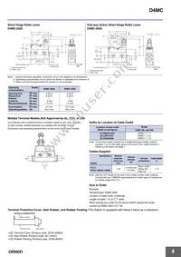 D4MC-5041 VCT 5M Datasheet Page 4