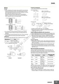 D4NS-3AD Datasheet Page 11