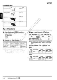 D4NS-3DF Datasheet Page 3