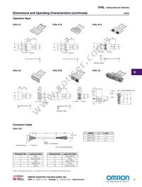 D4SL-3NDA-D Datasheet Page 7