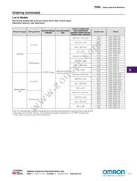 D4SL-3NDA-D Datasheet Page 13