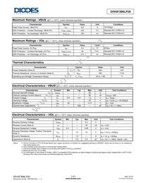 D5V0F3B6LP20-7 Datasheet Page 2