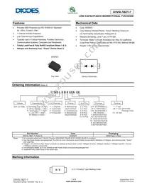 D5V0L1B2T-7 Datasheet Cover