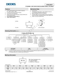 D5V0L2B3T-7 Datasheet Cover