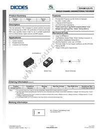 D5V0M1U2LP3-7 Datasheet Cover