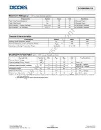 D5V0M5B6LP16-7 Datasheet Page 2