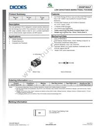 D5V0P1B2LP-7B Datasheet Cover