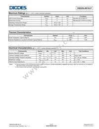 D60V0L4B10LP-7 Datasheet Page 2