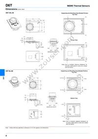 D6T-1A-01 Datasheet Page 4