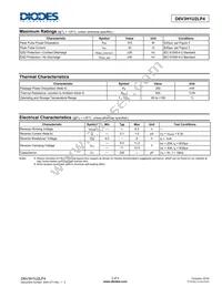 D6V3H1U2LP4-7B Datasheet Page 2