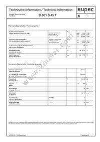 D801S45T Datasheet Page 2