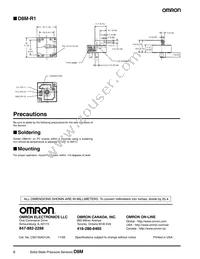 D8M-D82 Datasheet Page 6