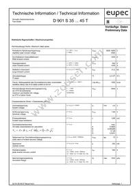 D901S45T Datasheet Cover