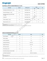 DA03-11SYKWA Datasheet Page 2