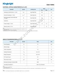 DA04-11SRWA Datasheet Page 2