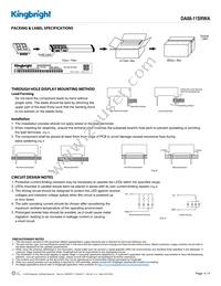 DA08-11SRWA Datasheet Page 4