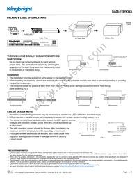 DA08-11SYKWA Datasheet Page 4