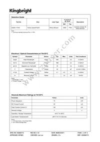 DA08-11YWA Datasheet Page 2