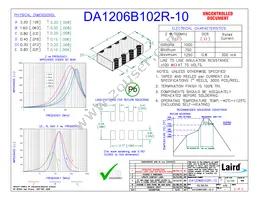 DA1206B102R-10 Datasheet Cover