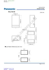 DA2610100L Datasheet Page 4