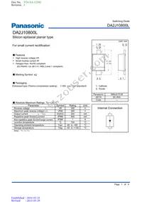 DA2J10800L Cover