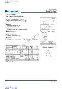 DA37102D0L Datasheet Cover