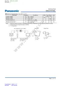 DA3J101A0L Datasheet Page 2