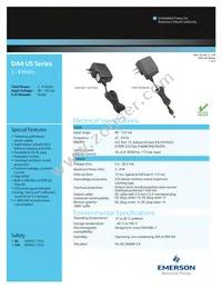 DA4-265US Datasheet Cover